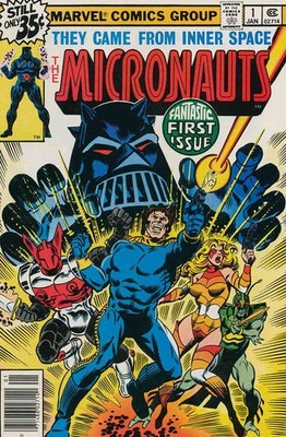 Micronauts (Vol. 1) #1 FN; Marvel | Bill Mantlo - w/Bag+Board