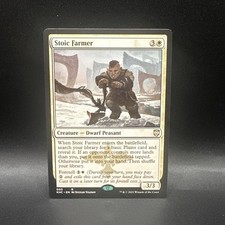 MTG Stoic Farmer Regular #005 Commander: Kaldheim Rare KHC