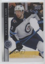 2020-21 Upper Deck Clear Cut Tucker Poolman #447 06x7