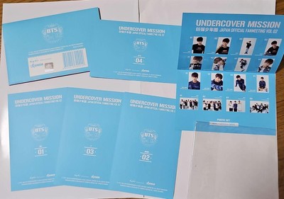 アイドルグッズ BTS UNDERCOVER MISSION MINI POSTER SET アイドルグッズ BTS UNDERCOVER MISSION MINI POSTER SET BTS