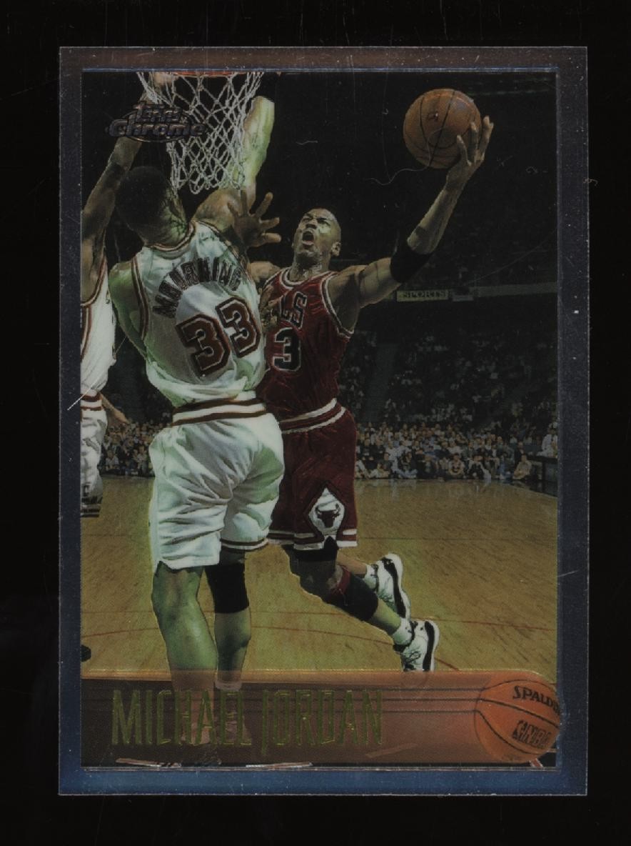 Michael Jordan 1996 Topps Chrome #139 Base Price Guide - Sports