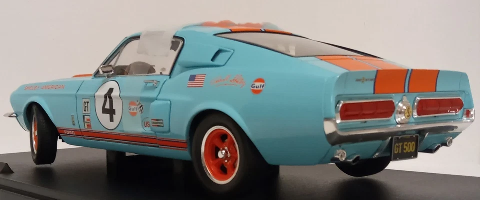 Solido 1/18 Scale - Shelby GT500 Racing Tribute Gulf USA (1967) - Image 4 of 4