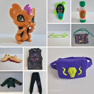Monster High Deuce Gorgon Core 2022 Pet Perseus Accessories Clothes Pants G3