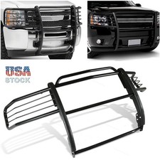 Fits 2007-14 Tahoe Avalanche Suburban 1500 Grille Guard Steel Bumper Brush Guard