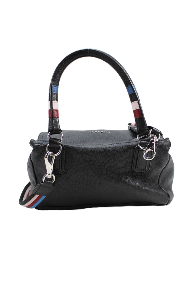 Bolso de hombro Givenchy para mujer de cuero con varios compartimentos con cremallera negro Foto 3 de 4