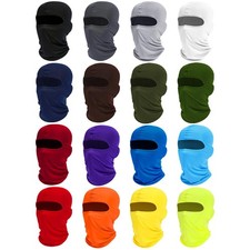 16pcs Ski Mask Balaclava Full Face Mask Summer Face Mask Men Women Sun Protec...