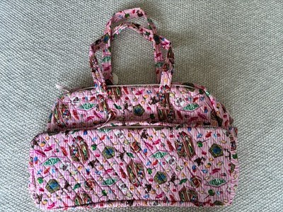 Vera Bradley X Harry Potter Honeydukes Weekender Large Travel Bag NWT Pink