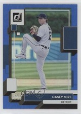 2022 Panini Donruss Holo Blue Casey Mize #183 05v0