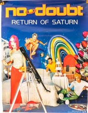 No Doubt Return of Saturn band promo poster 18x24 Gwen Tom Tony Adrian