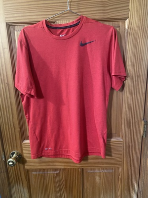 #ad two men’s medium short sleeve shirts champion and NIKE $14.50