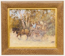 Bill Offord (b.1944) - Australian School 20th Century Oil, On the Move