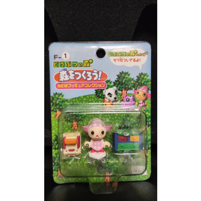 Unopened Animal Crossing + Let's Make a Forest! F-1 Girl Figure Takara