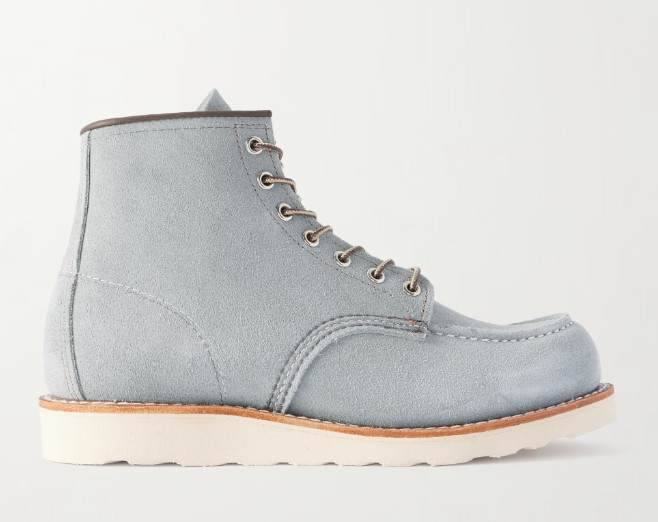 8800 MENS RED WING 6-INCH BOOT IN DUSTY BLUE ABILENE LEATHER 55090₽