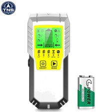 Stud Finder Wall Scanner 5-in-1 LCD Display Metal Wood AC Wire Detector