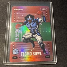 Bo Jackson Battle Arena Warden Red Battlefoil Techmo ROOKIE CARD R93 Cam Ward . rookie card picture