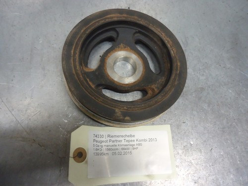 Peugeot Partner Tepee Riemenscheibe  1.6HDi 66kW 9HF 74330