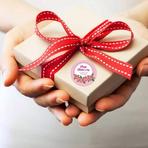 500pcs Happy Mother's Day Gift Tag Sticker Roll 1inch, Mother  - Picture 8 of 8
