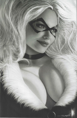 Cool Comics Gallery Black Cat Close Up Nice Cover A by Sidney LTD 50