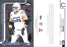 Quenton Nelson 2025 Topps Chrome Indianapolis Colts