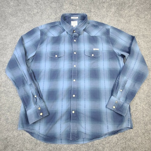 Lucky Brand Mens Pearl Snap Shirt Extra 