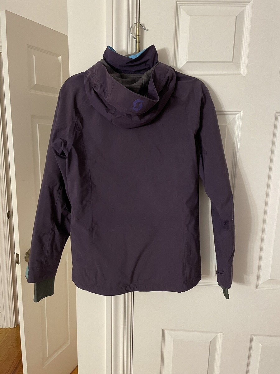 注目ブランドのギフト Scott Womens's Insulated Ski Jacket. Plum & Turquoise/Red スキー