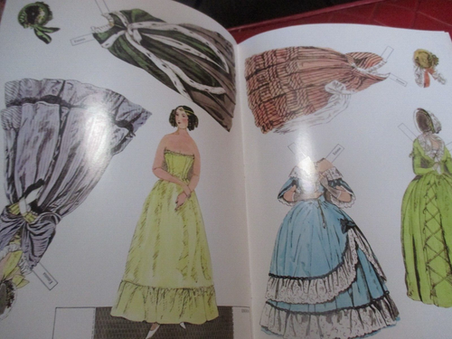 SUSAN JOHNSTON Vintage GODEY'S LADY'S BOOK 1840-1854 Paper DOLL BOOKLET - 1990's - Picture 5 of 6