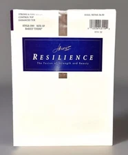 Hanes Resilience Very Sheer Control Top Pantyhose Barely There Beige Size EF