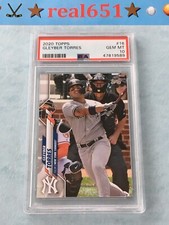 2020 Topps Series 1 #16 GLEYBER TORRES | Perfect PSA 10 Gem Mint | NY Yankees 