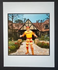 11x14 Vintage custom photograh (c-print) of Hulk Hugan by Ray Lego.