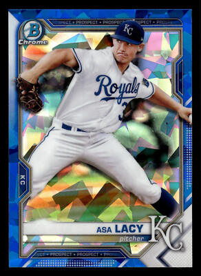2021 Bowman Chrome Sapphire Asa Lacy BCP-83