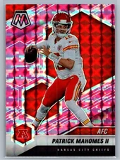2021 Panini Mosaic - Variations AFC Mosaic Camo Pink Prizm #221 Patrick Mahomes
