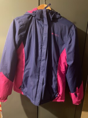 Mountain Warehouse lila/rosa Fleece gefütterte Jacke 13 Jahre