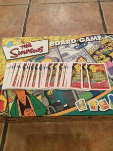 The Simpsons Board Game 00 Replacement Spare Part Moe S Tavern Cards X 50 Ebay