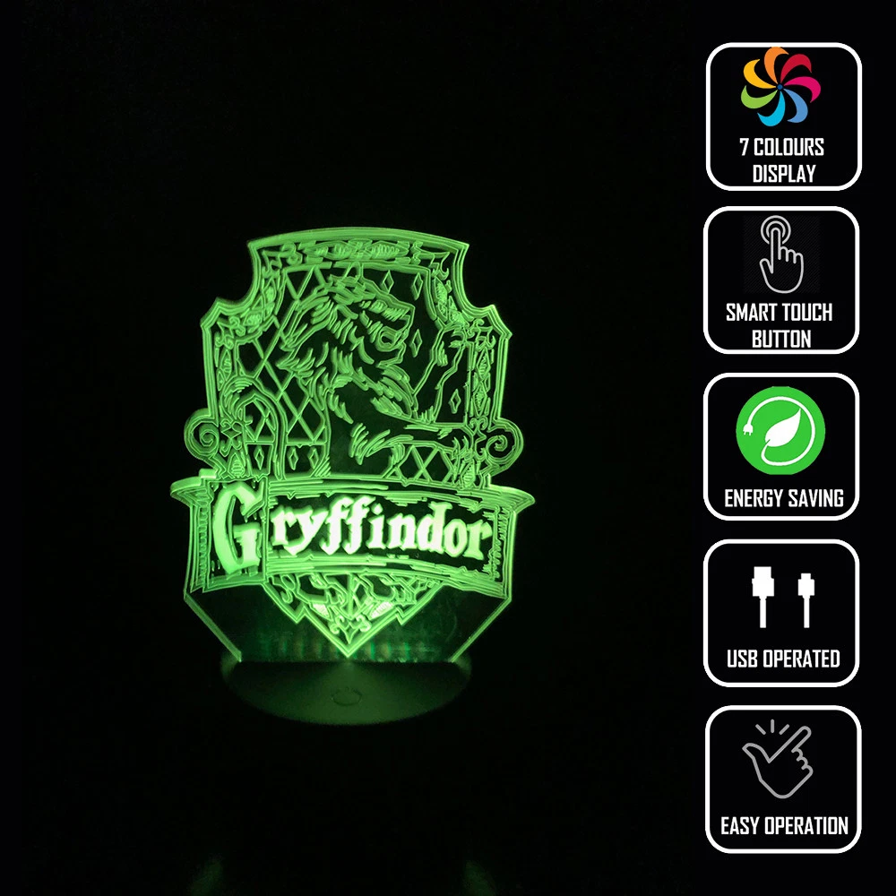 Harry potter 3d lamp deals