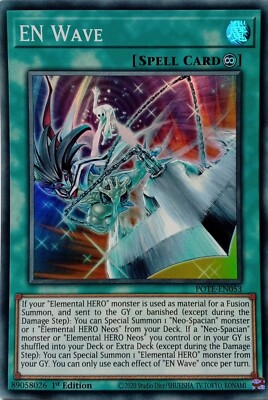 POTE-DE053 EN WELLE SUPER RARE 1.AUFLAGE YuGiOh KARTE