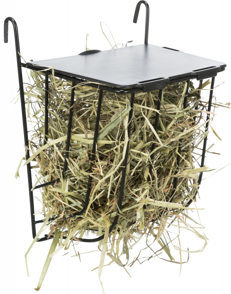 TRIXIE HAY MANGER WITH LID HAY FEEDER FOR SMALL ANIMALS RABBITS GUINEA PIGS