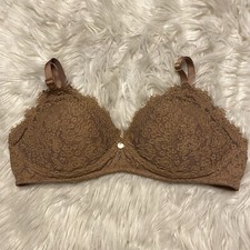 Aerie 36C Bra Brown Real Power Wireless Back Closure