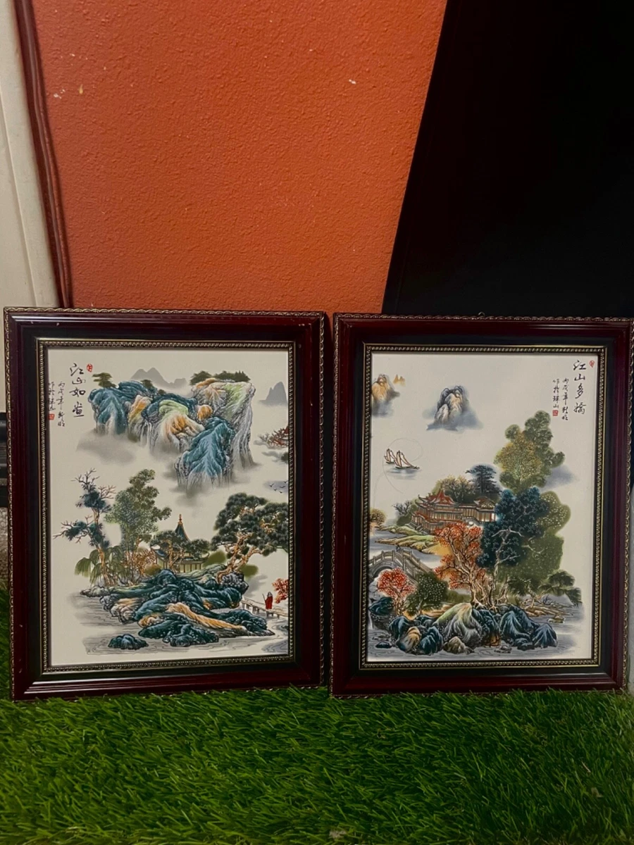 陶瓷古董中国画作、画卷| eBay