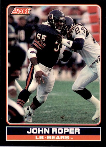 1990 SCORE YOUNG SUPERSTARS JOHN ROPER CHICAGO BEARS #24 | eBay