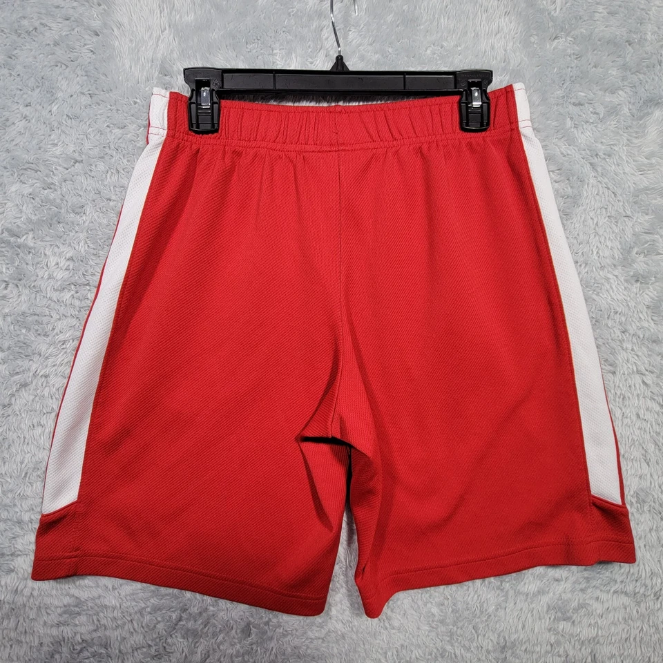 Шорты для тренажерного зала для мальчиков Lands End средняя красная униформа сетка для спортзала - Изображение 2 из 4