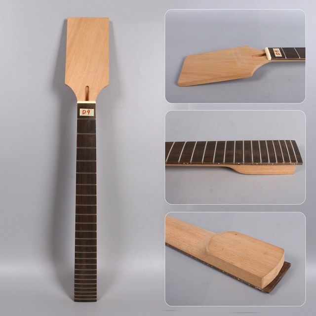 Unfinished Electric guitar neck 24fret 24.75inch mahogany+Rose woodD