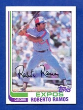 1982 TOPPS #354 ROBERTO RAMOS EXMT