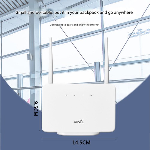 WLAN Router 4G LTE Wireless WiFi 300Mbps CPE Router SIM Karten mit 4 Antennen - 第 9/17 張圖片