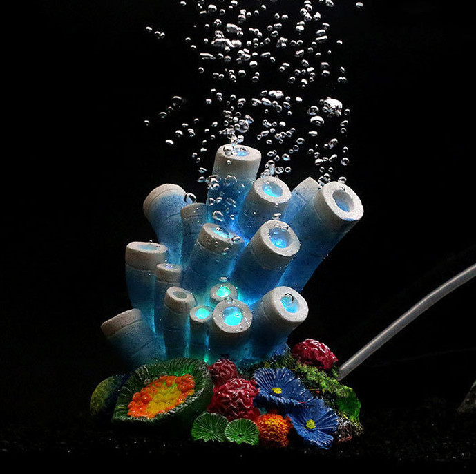 Aquarium Fish Tank Silicone Sea Anemone Artificial Coral Ornamentkaleidoscope