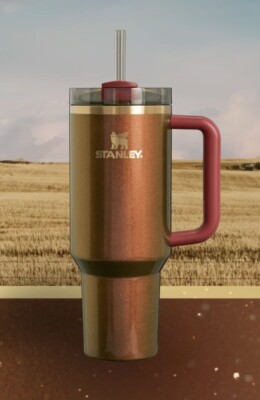 Stanley x Lainey Wilson  Country Gold  Limited Edition 40 oz Quencher
