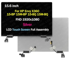 15.6" For HP ENVY x360 15-bq213cl LCD Touch Screen Complete Hinge Up Assembly