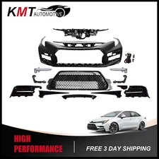 Fits 2020 2021 2022 Toyota Corolla Sedan SE XSE Models Front Bumper Cover Kit
