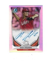 2014 Bowman Chrome Draft Draft Pick Autographs Refractors #BCANH Nick Howard au