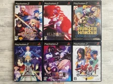 SONY PS2 Fate & Melty Blood series & Hunter x Hunter & Ikkitousen set from Japan