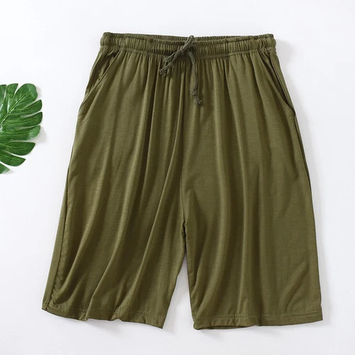 Men Soft Sleep Shorts Loose Lounge Shorts Sleep Pj Pant with Pockets L-8XL Short - Picture 18 of 24
